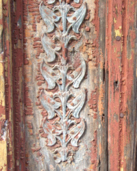 Dekor an einer Haustür in Eberswalde